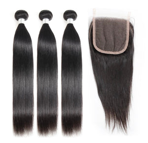 Set of three bundles Straight and Body wave