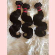 Load image into Gallery viewer, Set of three bundles Straight and Body wave
