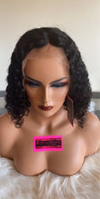 Load image into Gallery viewer, Frontal Lace Deep Wave and Kinky Curly Bobs
